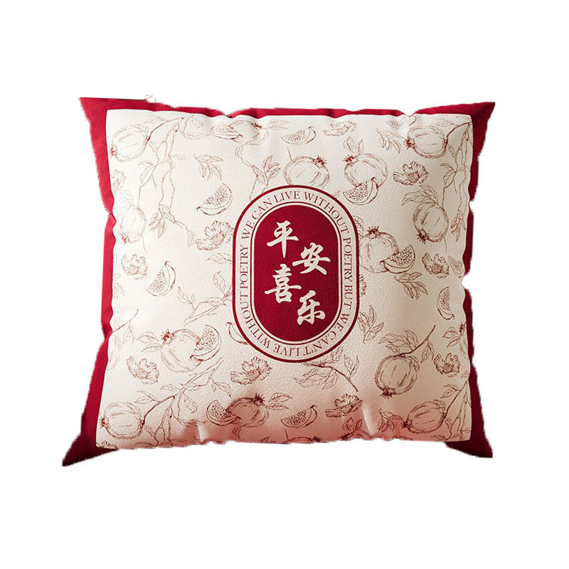 红色轻奢高级感客厅床沙发抱枕结婚喜庆乔迁新年过年靠背垫靠垫套,淘宝优惠券,粉丝福利购,淘宝优惠卷
