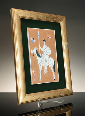 唐·吉诃德彩绘瓷板画挂画