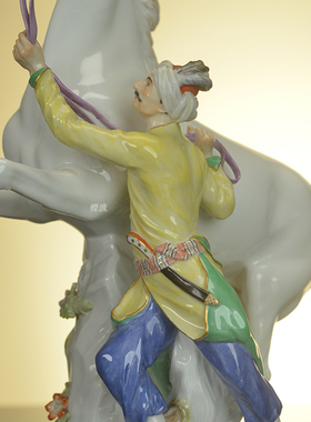 德国瓷器土耳其摆件居家工艺品