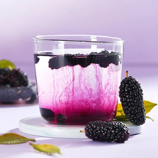 Dried black mulberry 500g bagged large particles