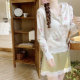 ກະໂປງ satin lace