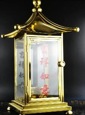 防风桌面金色复古供佛