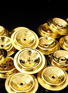 金色铝制浮漂长明灯佛堂配件
