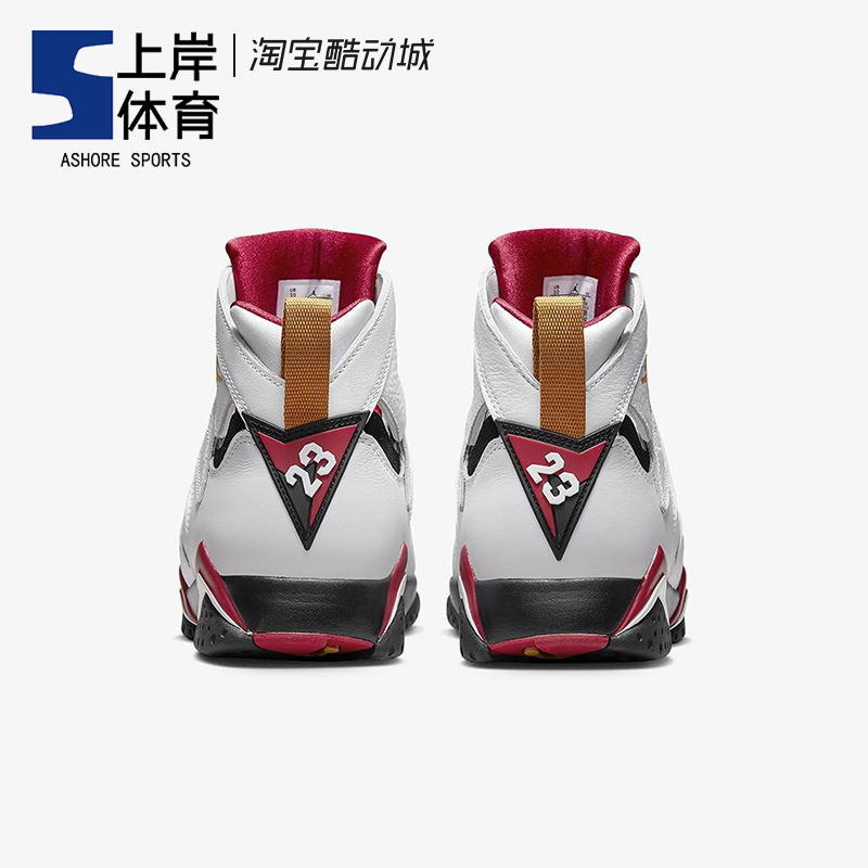 Air Jordan 7 Retro AJ7白黑红男女高帮复古篮球鞋 CU9307-106-图2