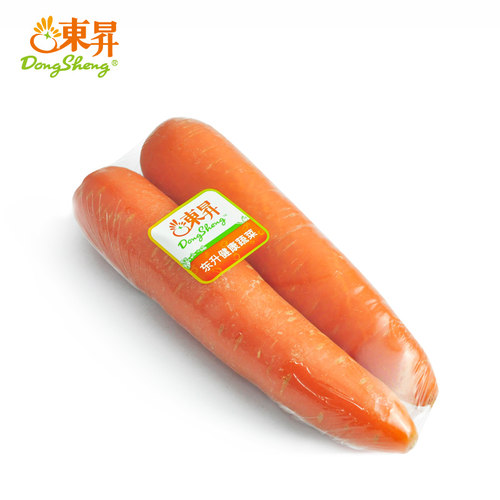 东升农场 供港红萝卜胡萝卜甜脆红皮红心 火锅食材煲汤榨汁400g - 图3