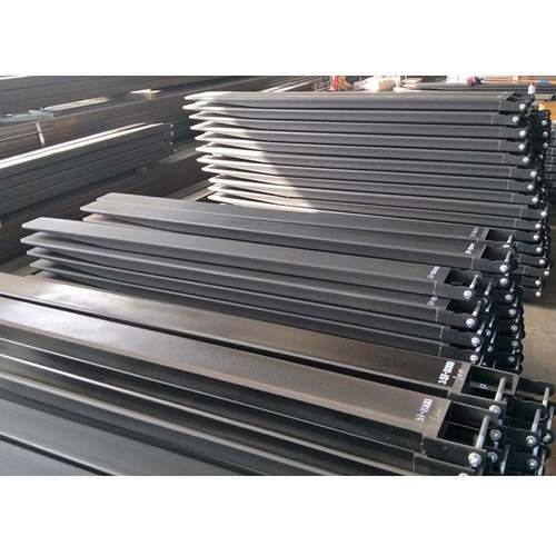 鸿业 高温锻打货叉厂家 3吨1.2米铸钢货叉 挂钩式货叉 - 图1