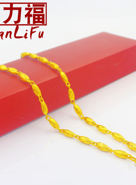 项链挂饰久不掉色假黄金