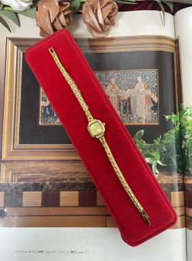 女中古全新库存日本机芯小金表