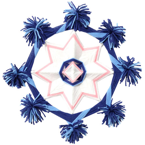 萌芽丨绕线曼达拉原创手工编织设计diy材料包 背景墙装饰民宿壁挂 - 图3