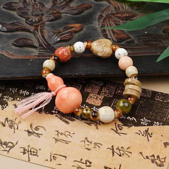 Jingdezhen brazalete de cerámica Nuevo estilo de moda accesorios clásicos accesorios de estilo antiguo brazalete en vivo al por mayor