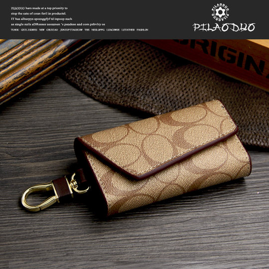 Pilaoduo новая европейская и американская сумка для ключей из искусственной парусины для мужчин