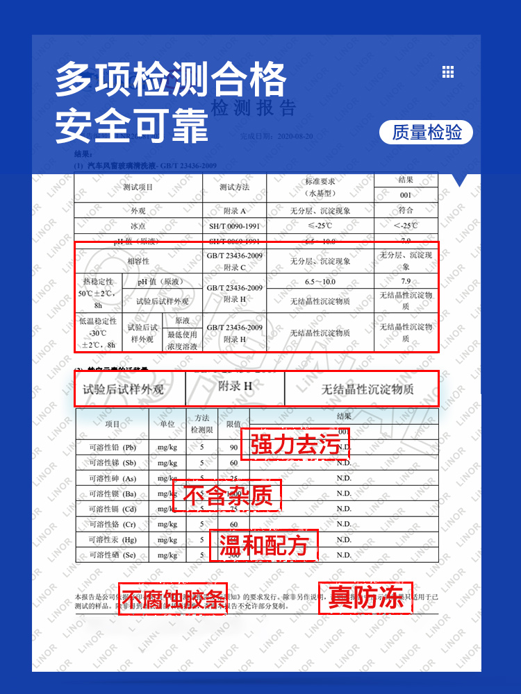 比亚迪e1/e2/e3F3秦PLUS汉元Pro汽车去油膜玻镀晶防冻玻璃水四季 - 图0