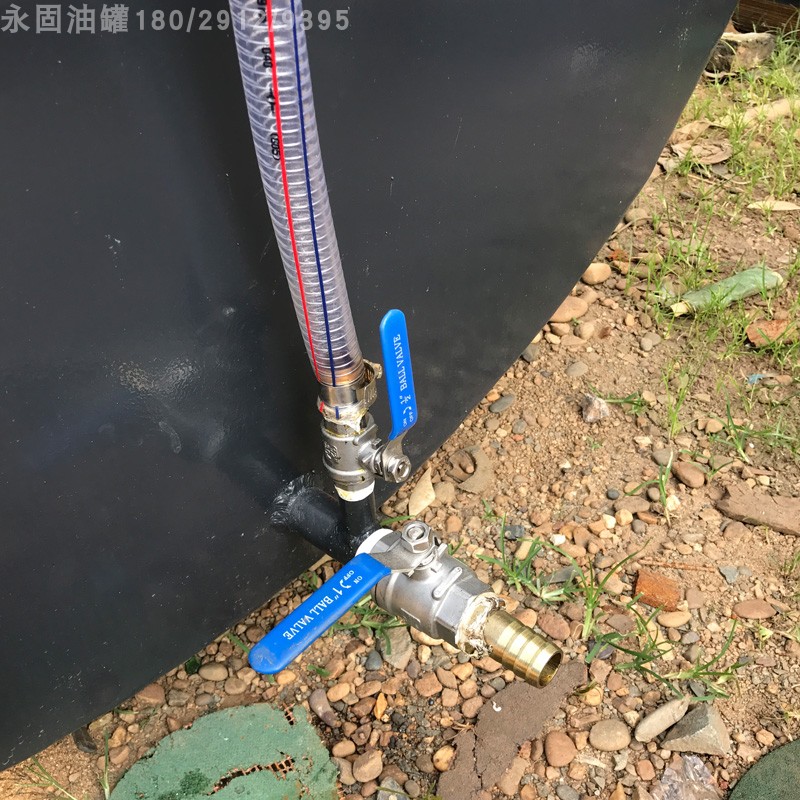 厂家直销5吨10吨20吨Q235碳钢卧式柴油不锈钢油罐储罐汽油储存罐 - 图0