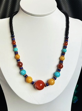 公主塔链；手链天然玛瑙项链男女