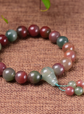 天然玛瑙毛衣项链紫绿玛瑙男女