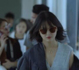 带着爸爸去留学辛芷蕾林飒同款墨镜潮人度假武丹丹黄小栋太阳眼镜