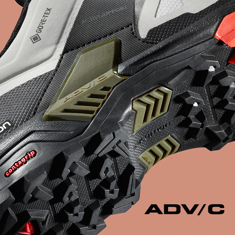 salomon户外徒步鞋男秋冬防水女鞋 salomon登山鞋/徒步鞋