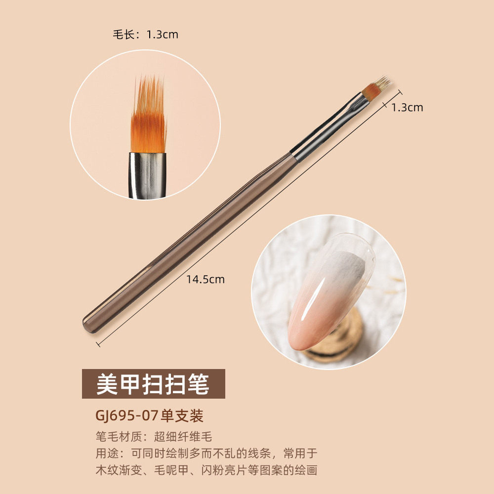 【9元5件】美甲笔美甲双头笔日式美甲笔刷套装光疗笔拉线笔彩绘笔,淘宝优惠券,粉丝福利购,淘宝优惠卷