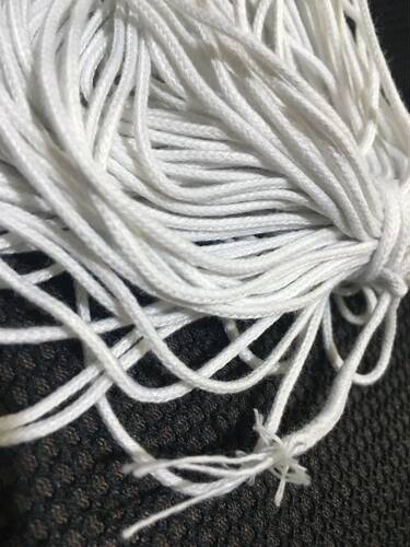 1.5/3mm漂白棉线吊牌绳包芯圆棉线绳子棉绳滚边嵌绳编织捆绑86米 - 图0