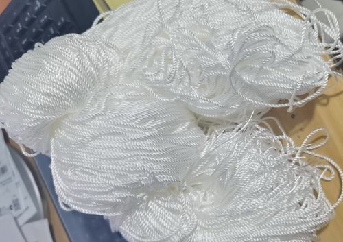 1-3mm延绳钓白色3股锦纶绳鞋袋抽绳白色尼龙绳吊卡绳吊牌绳收口绳 - 图2
