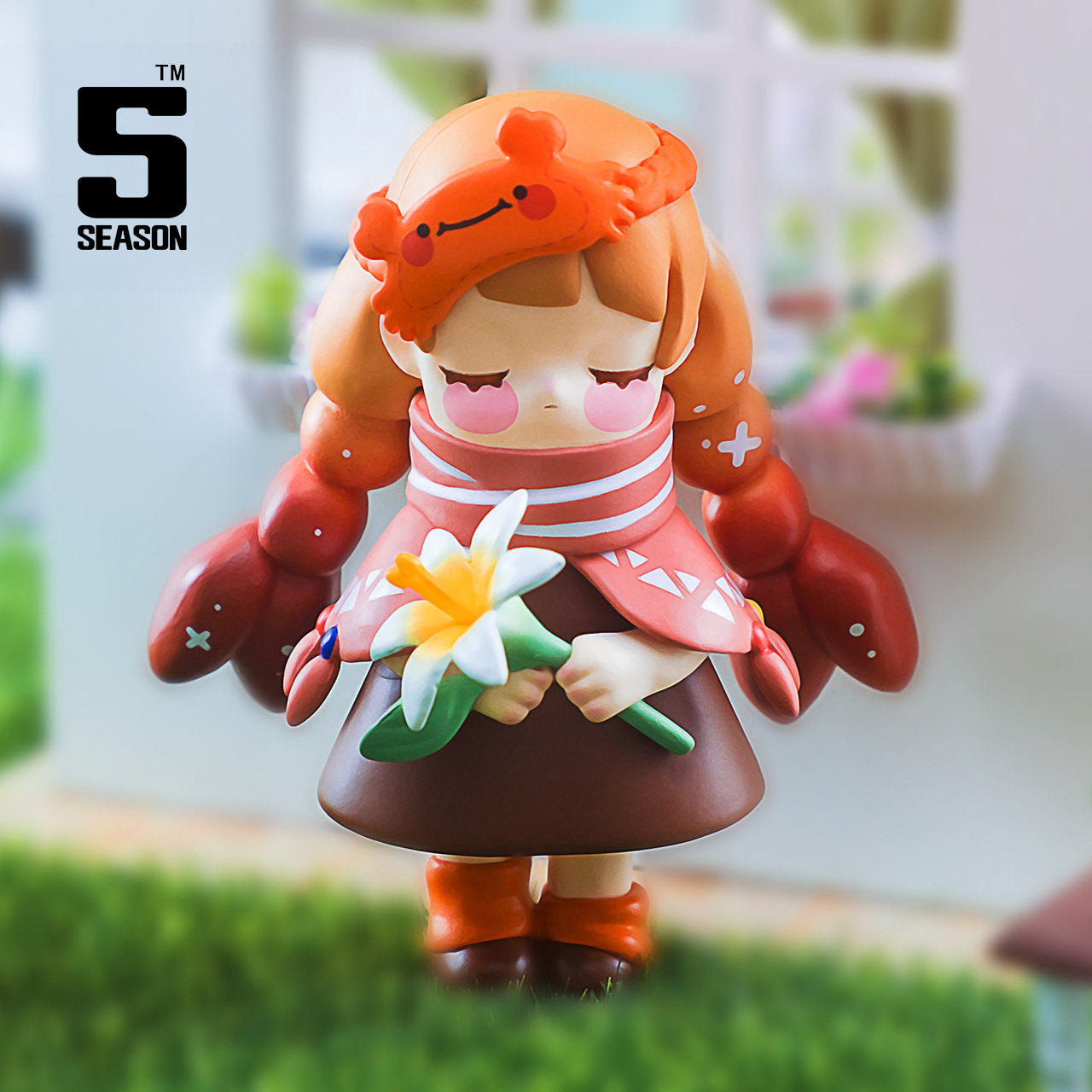 正版cora公主十二星座花语盲盒潮玩手办公仔可爱春女孩玩偶模型