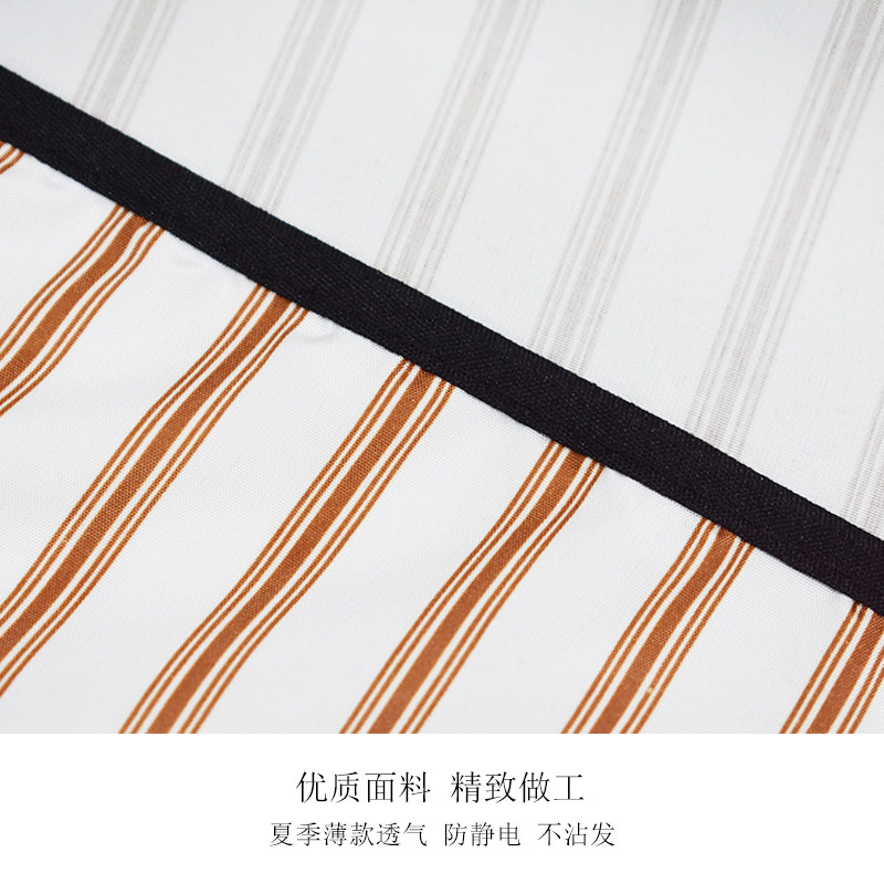 2米理发围布美发发廊专用黑白条纹时尚围布高档防静电不粘发剪发,淘宝优惠券,粉丝福利购,淘宝优惠卷