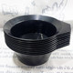 Hair salon hair dye bowl small black bowl color mixing bowl care baking oil bowl plastic small bowl special hair salon tools