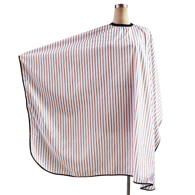 2米理发围布美发发廊专用黑白条纹时尚围布高档防静电不粘发剪发,淘宝优惠券,粉丝福利购,淘宝优惠卷