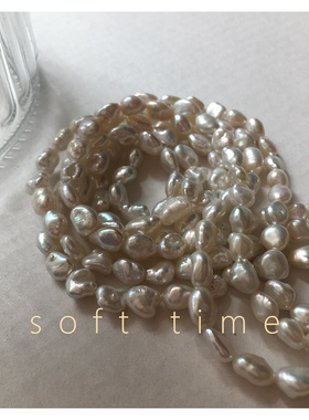 choker天然异形炫彩巴洛克珍珠