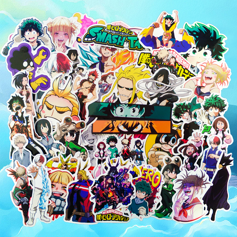 70张 my hero academia Anime Sticker我的英雄学院贴纸电脑手机 - 图2