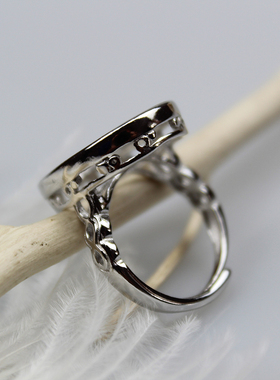 925纯银无爪戒托戒指托11*23 11.5*22.5 15*2016*1917*18戒指空托