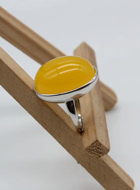 925纯银女戒托戒指16*2217