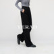 Yalida thickened woolen wide leg pants for women winter