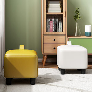 亿家达家用矮凳门口换鞋凳客厅轻奢沙发凳网红脚凳可叠放茶几板凳