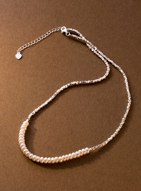 天然珍珠碎银几两套装