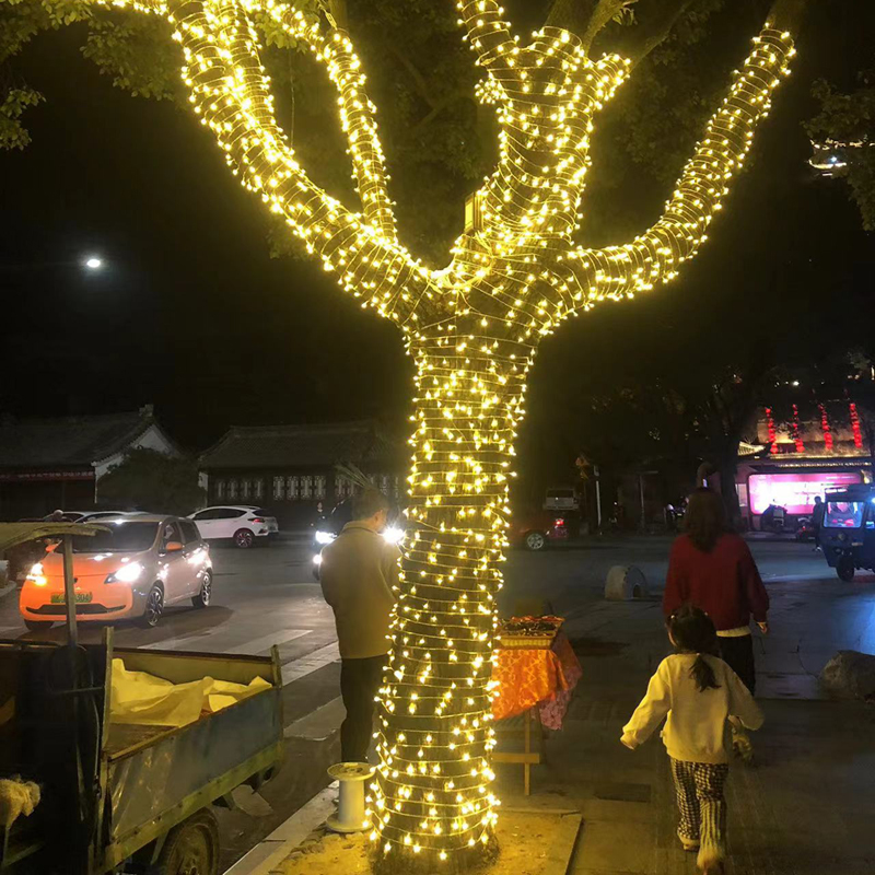 LED节日彩灯串灯满天星户外防水房间七彩闪灯店面婚庆装饰氛围灯_星燕熙灯饰_节庆用品/礼品-第5张图片-提都小院