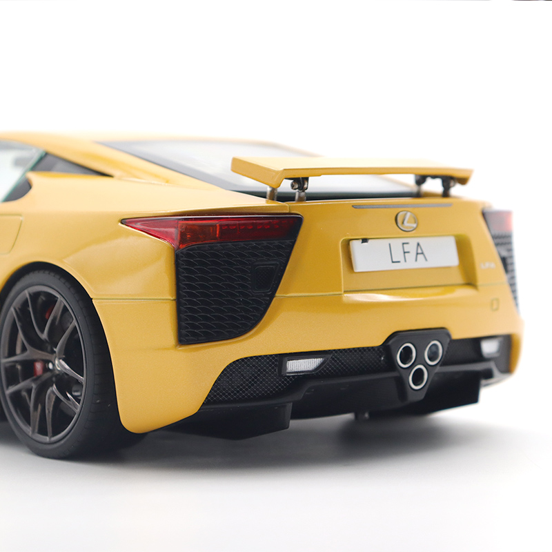 well威尔1:18雷克萨斯 lexus LFA车轮配件仿真全开合金汽车模型-图1