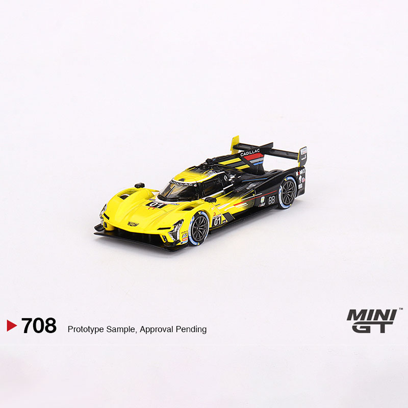 MINIGT 1:64凯迪拉克Cadillac V-Series.R#01戴通纳合金车模708-图3