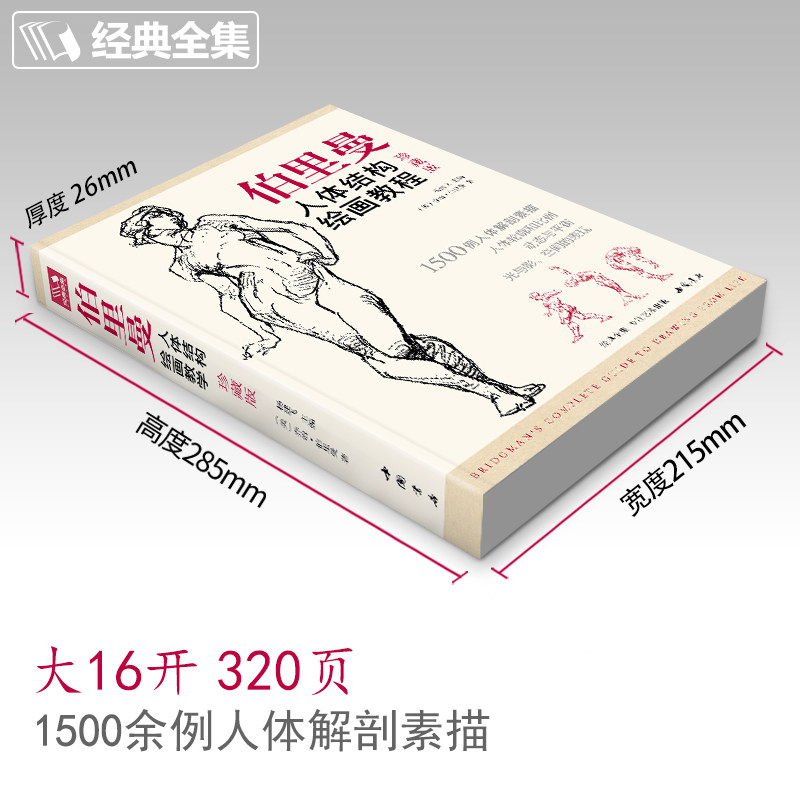 珍藏版 伯里曼人体结构教学 人物速写入门基础绘画临摹书籍 透视技法自学头像美术艺术手绘教材全套正版 杨建飞主编,淘宝优惠券,粉丝福利购,淘宝优惠卷
