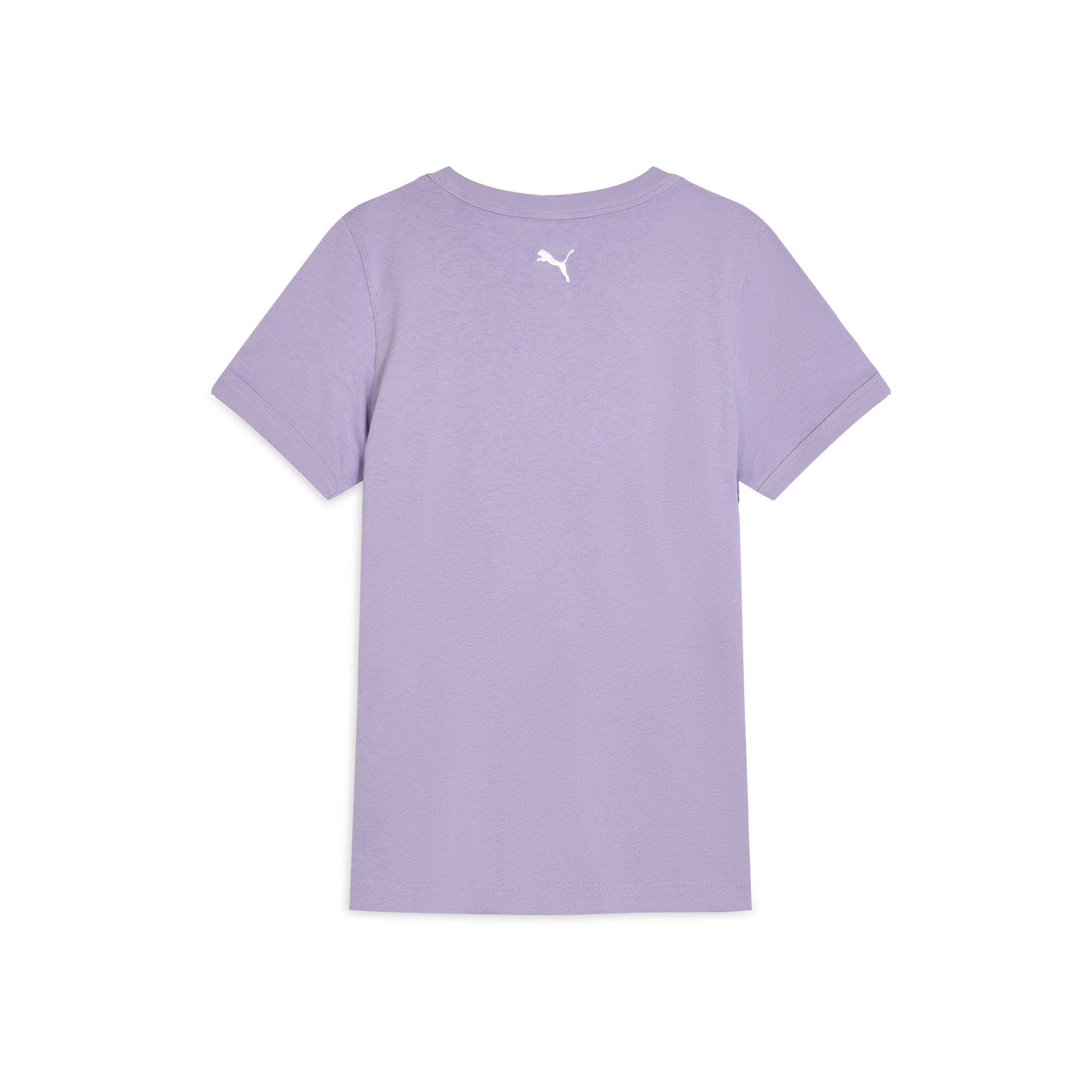彩色纯棉宽松休闲短袖T恤女PUMA彪马官方新款紫色运动上衣 633138,淘宝优惠券,粉丝福利购,淘宝优惠卷