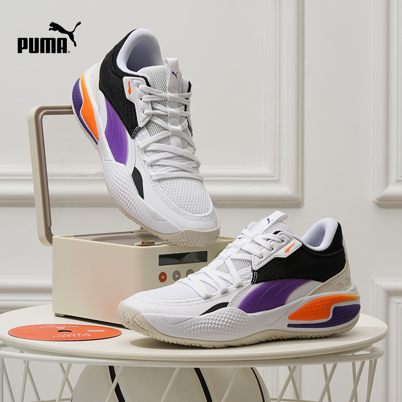 缓震防滑透气实战篮球鞋男女PUMA彪马运动鞋COURT RIDER195634