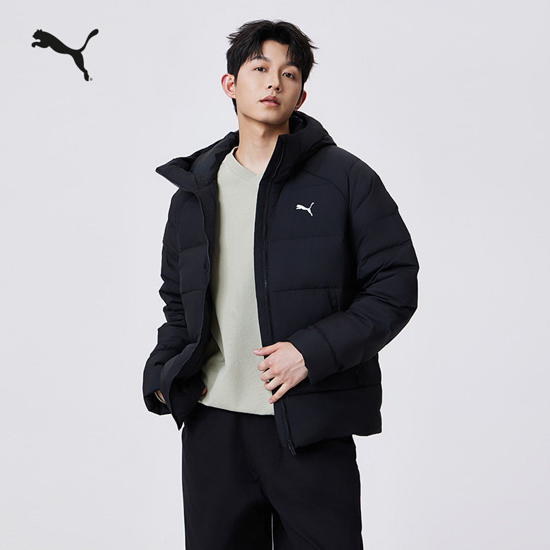 防风拒水80绒保暖羽绒服男子PUMA彪马官方新款冬季鸭绒外套692601