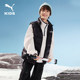 Water-repellent duck down sports down vest for kids PUMA