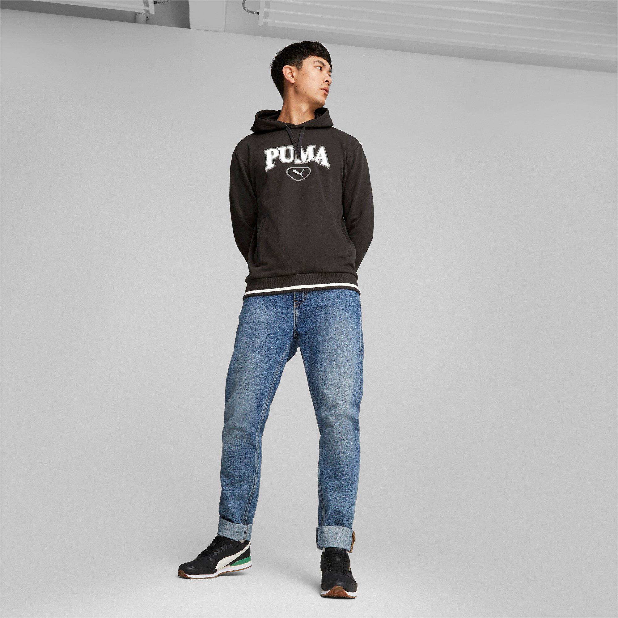 PUMA彪马官方 新款男子复古休闲连帽卫衣 SQUAD HOODIE 678419