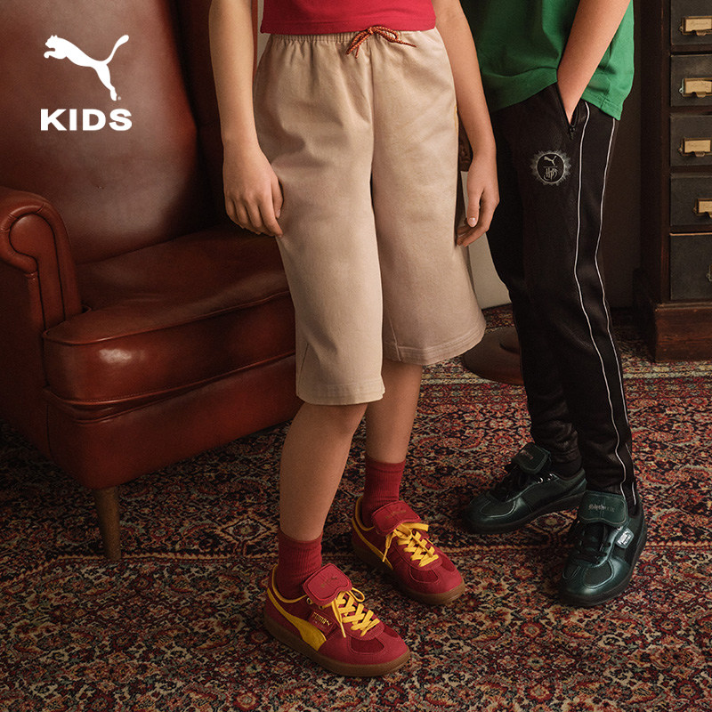 哈利·波特联名|直筒运动短裤女童PUMA彪马童装休闲七分裤 630083,淘宝优惠券,粉丝福利购,淘宝优惠卷