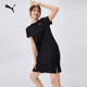 Vestido casual slim con aberturas laterales para mujer PUMA