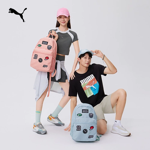Puma, универсальный школьный рюкзак с молнией подходит для мужчин и женщин