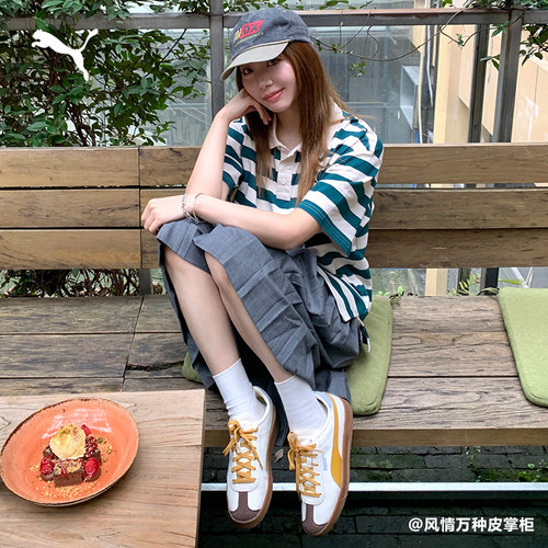 德训鞋|经典复古T头鞋男女PUMA彪马官方夏休闲低帮板鞋CLUB401515 - 图3