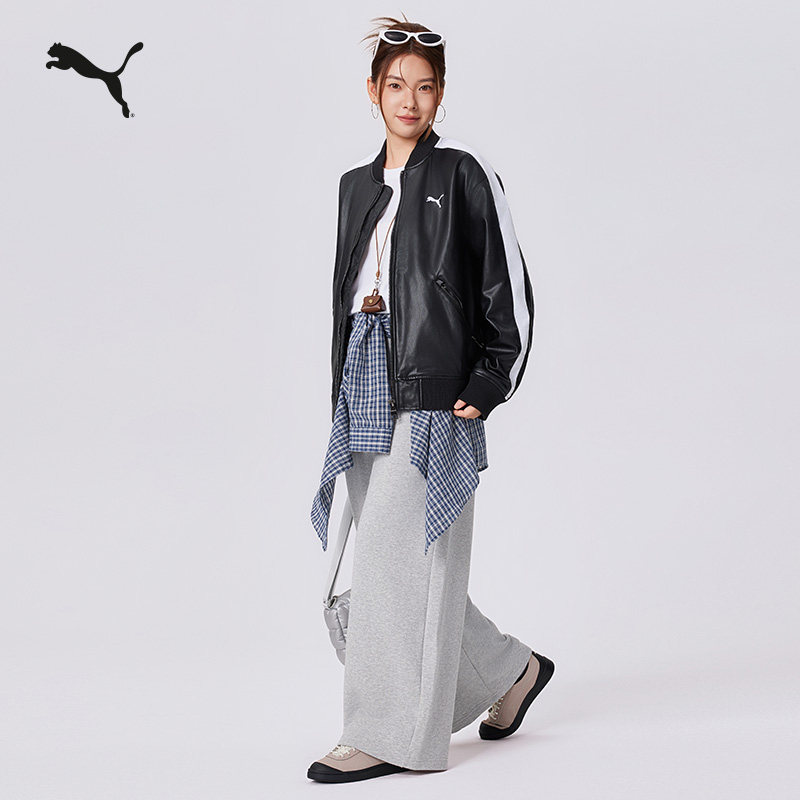 宽松经典T7飞行员夹克男女款PUMA彪马官方新款冬季运动外套636319,淘宝优惠券,粉丝福利购,淘宝优惠卷