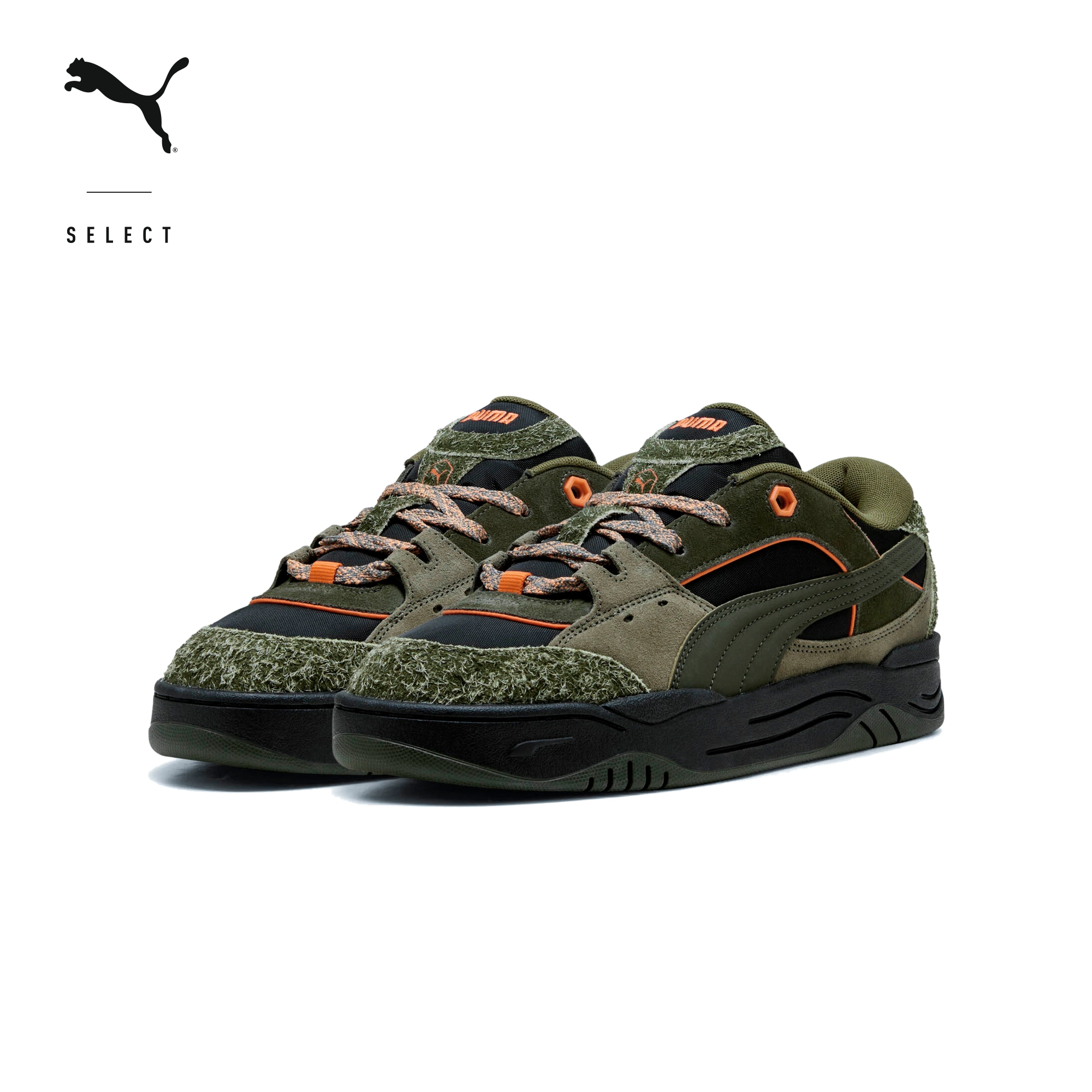 【面包鞋】复古磨毛滑板鞋男女款PUMA彪马休闲鞋 PUMA-180 403231 - 图1